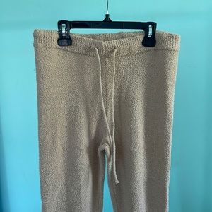 Fuzzy American Eagle Joggers